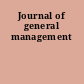 Journal of general management