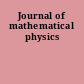 Journal of mathematical physics