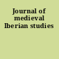 Journal of medieval Iberian studies