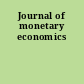 Journal of monetary economics
