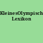 KleinesOlympisches Lexikon