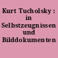 Kurt Tucholsky : in Selbstzeugnissen und Bilddokumenten