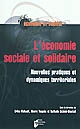L'économie sociale et solidaire : nouvelles pratiques et dynamiques territoriales