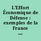 L'Effort Économique de Défense : exemples de la France et du Royaume-uni