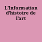 L'Information d'histoire de l'art