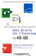 La Déclaration universelle des droits de l'homme, 1948-98 : avenir d'un idéal commun : actes du colloque des 14, 15 et 16 septembre 1998 à la Sorbonne, Paris