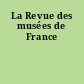 La Revue des musées de France