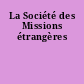 La Société des Missions étrangères