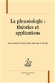 La phraséologie : théories et applications