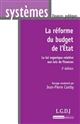 La réforme du budget de l'état : la loi organique relative aux lois de finances