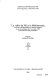 La vallée du Nil et la Méditerranée : voies de communication et vecteurs culturels : actes du colloque des 5 et 6 juin 1998, Université Paul Valéry, Montpellier