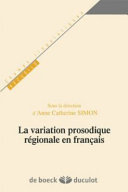 La variation prosodique régionale en français