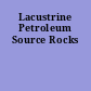 Lacustrine Petroleum Source Rocks