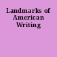 Landmarks of American Writing