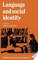 Language and social identity