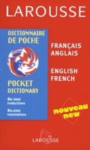Larousse : dictionnaire de poche français-anglais, anglais-français : Larousse : pocket dictionary french-english, english-french