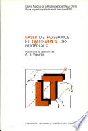 Laser de puissance et traitement des matériaux : école de printemps, Sireuil, mai 1991