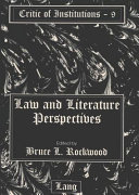 Law and literature perspectives