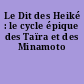 Le Dit des Heiké : le cycle épique des Taïra et des Minamoto