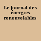 Le Journal des énergies renouvelables