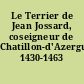 Le Terrier de Jean Jossard, coseigneur de Chatillon-d'Azergues 1430-1463