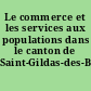 Le commerce et les services aux populations dans le canton de Saint-Gildas-des-Bois