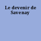 Le devenir de Savenay