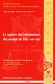 Le registre des informations diligentées par les consuls de Foix, 1401-1402
