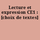 Lecture et expression CE1 : [choix de textes]