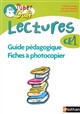 Lectures CE1 : guide pédagogique, fiches à photocopier