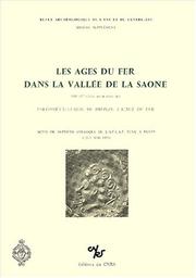 Les âges du fer dans la vallée de la Saône : (VIIe-Ier siècles avant notre ère) : paléométallurgie du bronze à l'Âge du fer : actes