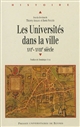 Les Universités dans la ville : XVIe-XVIIIe siècle