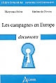 Les campagnes en Europe : documents