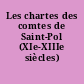 Les chartes des comtes de Saint-Pol (XIe-XIIIe siècles)