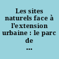 Les sites naturels face à l'extension urbaine : le parc de Brière : journée d'étude du vendredi 5 mai 1972
