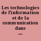 Les technologies de l'information et de la communication dans les lycées en Bretagne