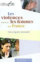 Les violences envers les femmes en France : une enquête nationale : juin 2002