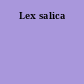 Lex salica