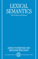 Lexical semantics : the problem of polysemy