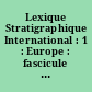 Lexique Stratigraphique International : 1 : Europe : fascicule 12a : Yougoslavie