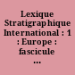 Lexique Stratigraphique International : 1 : Europe : fascicule 13b : Bulgarie