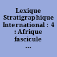 Lexique Stratigraphique International : 4 : Afrique fascicule : 1a : 1a Maroc