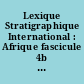 Lexique Stratigraphique International : Afrique fascicule 4b Egypt and Soudan