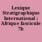 Lexique Stratigraphique International : Afrique fascicule 7b Angola