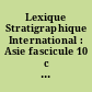 Lexique Stratigraphique International : Asie fascicule 10 c [part] 1 Liban, Syrie, Jordanie
