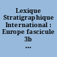 Lexique Stratigraphique International : Europe fascicule 3b Irlande : = Ireland