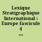 Lexique Stratigraphique International : Europe fascicule 4 France, Belgique, Pays-Bas, Luxembourg, fascicule 4aV Jurassique S. str. [Série stratigraphique]