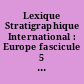 Lexique Stratigraphique International : Europe fascicule 5 Allemagne [part] b Dévonien