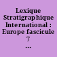 Lexique Stratigraphique International : Europe fascicule 7 Suisse [part] 7 a Jura et fossé du Rhin : = Juragebirge und Rheintalgraben