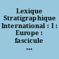 Lexique Stratigraphique International : I : Europe : fascicule 6a : Pologne
